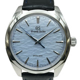 グランドセイコー Grand Seiko エレガンスコレクション スプリングドライブ SBGY007(R31-0AD0) アイスブルー(御神渡りダイヤル) ステンレススチール 手巻き メンズ 腕時計