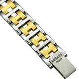 エルメス HERMES クリッパー CL4.220 ホワイト ゴールドメッキ/ステンレススチール クオーツ レディース 腕時計
