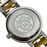 エルメス HERMES クリッパー CL4.220 ホワイト ゴールドメッキ/ステンレススチール クオーツ レディース 腕時計