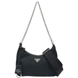 プラダ PRADA Re-Edition2005ショルダーバッグ 1BH204 ブラック ナイロン レディース ショルダーバッグ