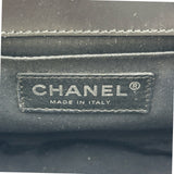 シャネル CHANEL ボーイシャネル20 15番台 ブラック/ホワイト シルバー金具 カーフスキン レディース ショルダーバッグ