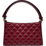 シャネル CHANEL マトラッセクラシカルハンドバッグ AS6045 ボルドー ゴールド金具 ラムスキン レディース ハンドバッグ