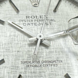 ロレックス ROLEX デイトジャスト モザイク 16014 シルバー ホワイトゴールド/ステンレススチール 自動巻き メンズ 腕時計