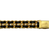 シャネル CHANEL プルミエール M H0001 ブラック ゴールドメッキ クオーツ レディース 腕時計