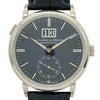 ランゲ＆ゾーネ A.LANGE&SOHNE サクソニア アウトサイズデイト 381.029(LSLS3813AD) ブラック ホワイトゴールド 自動巻き メンズ 腕時計
