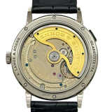 ランゲ＆ゾーネ A.LANGE&SOHNE サクソニア アウトサイズデイト 381.029(LSLS3813AD) ブラック ホワイトゴールド 自動巻き メンズ 腕時計