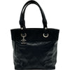 シャネル CHANEL パリビアリッツトートPM A34208 13番台 ブラック シルバー金具 PVC レディース トートバッグ