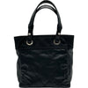 シャネル CHANEL パリビアリッツトートPM A34208 13番台 ブラック シルバー金具 PVC レディース トートバッグ