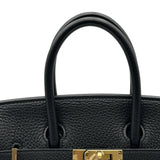 エルメス HERMES バーキン25 Z刻印 ブラック ゴールド金具 トゴ レディース ハンドバッグ