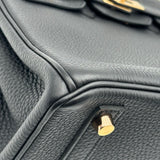 エルメス HERMES バーキン25 Z刻印 ブラック ゴールド金具 トゴ レディース ハンドバッグ