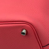 エルメス HERMES ピコタンロックPM W刻印 ローズアザレ シルバー金具 トリヨン レディース ハンドバッグ