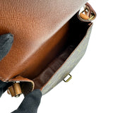 ルイ・ヴィトン LOUIS VUITTON カルトシエールPM M51254 ブラウン モノグラムキャンバス レディース ショルダーバッグ