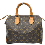 ルイ・ヴィトン LOUIS VUITTON スピーディ25 M41528 ブラウン モノグラムキャンバス レディース ハンドバッグ