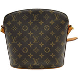 ルイ・ヴィトン LOUIS VUITTON ドルーオ M51290 ブラウン モノグラムキャンバス レディース ショルダーバッグ