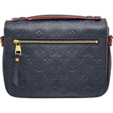 ルイ・ヴィトン LOUIS VUITTON ポシェット・メティスMM M44071 ネイビー モノグラム・アンプラント レディース ショルダーバッグ