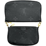 ルイ・ヴィトン LOUIS VUITTON ミュルティ・ポシェット・アクセソワール M80399 ノワール モノグラム・アンプラント レディース ショルダーバッグ