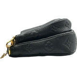 ルイ・ヴィトン LOUIS VUITTON ミュルティ・ポシェット・アクセソワール M80399 ブラック モノグラム・アンプラント レディース ショルダーバッグ