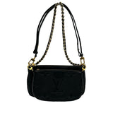 ルイ・ヴィトン LOUIS VUITTON ミュルティ・ポシェット・アクセソワール M80399 ノワール モノグラム・アンプラント レディース ショルダーバッグ