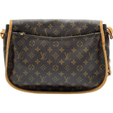 ルイ・ヴィトン LOUIS VUITTON メニルモンタンMM M40473 ブラウン モノグラムキャンバス レディース ショルダーバッグ