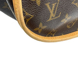 ルイ・ヴィトン LOUIS VUITTON メニルモンタンMM M40473 ブラウン モノグラムキャンバス レディース ショルダーバッグ