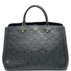 ルイ・ヴィトン LOUIS VUITTON モンテーニュGM M41069 ブラック モノグラム・アンプラント レディース ショルダーバッグ