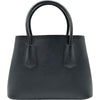 プラダ PRADA ドゥーブレ スモール 1BG443 ブラック サフィアーノレザー レディース ショルダーバッグ