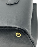 プラダ PRADA ドゥーブレ スモール 1BG443 ブラック サフィアーノレザー レディース ショルダーバッグ