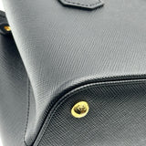 プラダ PRADA ドゥーブレ スモール 1BG443 ブラック サフィアーノレザー レディース ショルダーバッグ