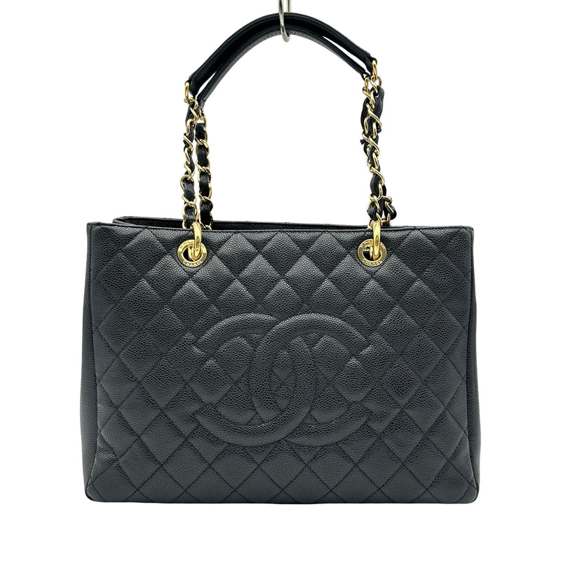 シャネル CHANEL GSTチェーントートバッグ A50995 17番台 ブラック