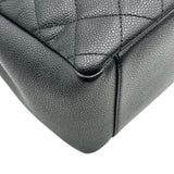 シャネル CHANEL GSTチェーントートバッグ A50995 17番台 ブラック/ゴールド金具 キャビアスキン レディース トートバッグ