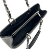 シャネル CHANEL GSTチェーントートバッグ A50995 19番台 ブラック シルバー金具 キャビアスキン レディース トートバッグ