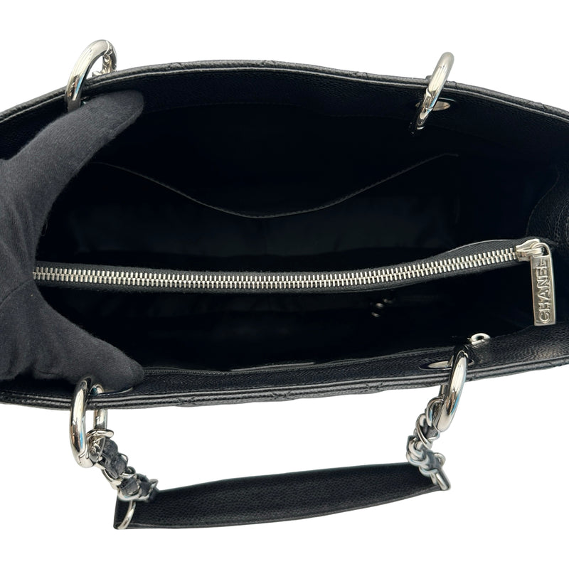 シャネル CHANEL GSTチェーントートバッグ A50995 18番台 ブラック