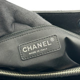 シャネル CHANEL GSTチェーントートバッグ A50995 18番台 ブラック シルバー金具 キャビアスキン レディース トートバッグ