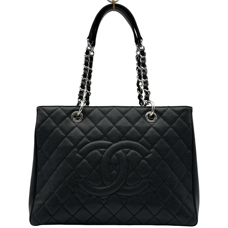 シャネル CHANEL GSTチェーントートバッグ A50995 18番台 ブラック