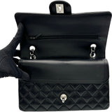 シャネル CHANEL マトラッセ25 A01112 ブラック シルバー金具 ラムスキン レディース ショルダーバッグ