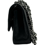 シャネル CHANEL マトラッセ25 A01112 ブラック シルバー金具 ラムスキン レディース ショルダーバッグ