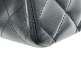 シャネル CHANEL マトラッセ25 A01112 ブラック シルバー金具 ラムスキン レディース ショルダーバッグ