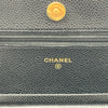 シャネル CHANEL マトラッセチェーンウォレット AP0250 30番台 ブラック ゴールド金具 キャビアスキン レディース ショルダーバッグ