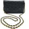 シャネル CHANEL マトラッセチェーンウォレット AP0250 ブラック ゴールド金具 キャビアスキン レディース ショルダーバッグ