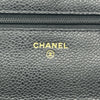 シャネル CHANEL マトラッセチェーンウォレット AP0250 ブラック ゴールド金具 キャビアスキン レディース ショルダーバッグ