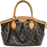 ルイ・ヴィトン LOUIS VUITTON ティボリPM M40143 ブラウン モノグラムキャンバス レディース ハンドバッグ