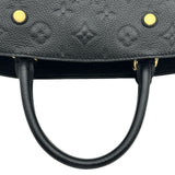ルイ・ヴィトン LOUIS VUITTON モンテーニュBB M41053 ブラック モノグラム・アンプラント レディース ハンドバッグ