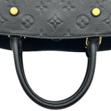 ルイ・ヴィトン LOUIS VUITTON モンテーニュBB M41053 ブラック モノグラム・アンプラント レディース ハンドバッグ