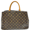 ルイ・ヴィトン LOUIS VUITTON モンテーニュGM M41067 ブラウン モノグラム・キャンバス レディース ハンドバッグ