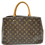 ルイ・ヴィトン LOUIS VUITTON モンテーニュGM M41067 ブラウン モノグラム・キャンバス レディース ハンドバッグ