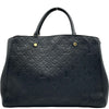 ルイ・ヴィトン LOUIS VUITTON モンテーニュGM M41069 ブラック モノグラム・アンプラント レディース ショルダーバッグ