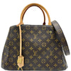 ルイ・ヴィトン LOUIS VUITTON モンテーニュMM M41056 ブラウン モノグラム・キャンバス レディース ハンドバッグ