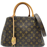 ルイ・ヴィトン LOUIS VUITTON モンテーニュMM M41056 ブラウン モノグラム・キャンバス レディース ハンドバッグ