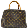 ルイ・ヴィトン LOUIS VUITTON モンテーニュMM M41056 ブラウン モノグラム・キャンバス レディース ハンドバッグ