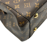 ルイ・ヴィトン LOUIS VUITTON モンテーニュMM M41056 ブラウン モノグラムキャンバス レディース ショルダーバッグ